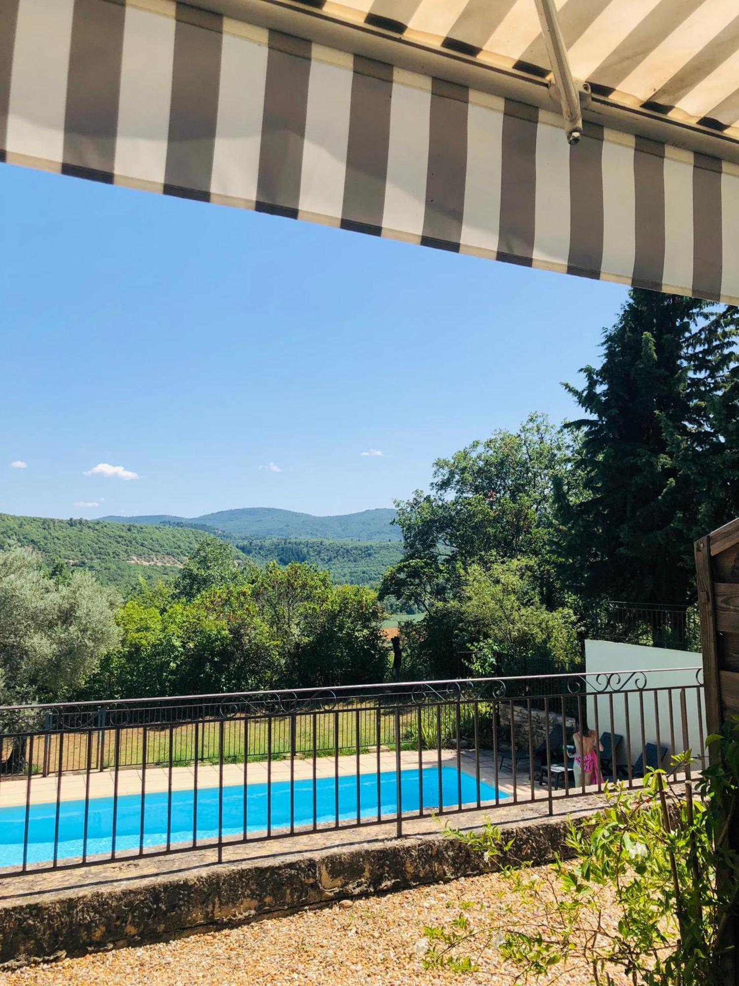 Luberon Provence Swimming Pool Terrace View For 2 Apartment