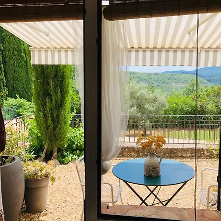 Luberon Provence Swimming Pool Terrace View For 2 Apartment Viens Exterior photo