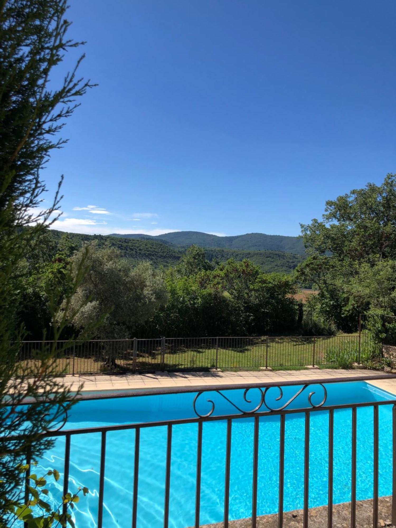 Luberon Provence Swimming Pool Terrace View For 2 * Viens